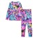 Thermal complex for girls: trousers, sweatshirt, height 128 cm