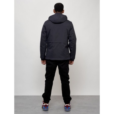 Sports male jacket, size 56, dark blue color-11
