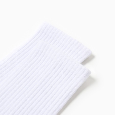 Male socks, white color, size 25-27-1