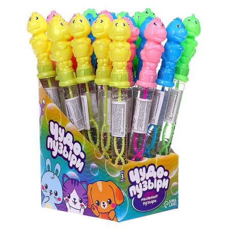 Soap bubbles "Dinosaurs", 55 ml, mix-2
