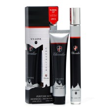 The perfume set of men's chevalier: toilet water, 35ml + shower gel, 35ml