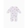 Children's overalls with scratches "dream", milk/blue color, height 56