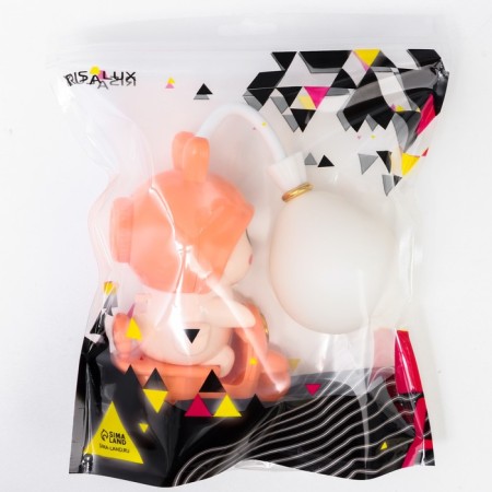 Night "Bunny" LED 2W USB AKB Pink 7.5x9.5x32 cm Risalux-8