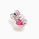 Hair hairpin, shaker "hare" 2.5 x 4 cm