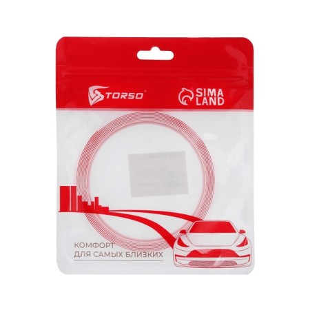 Adhesive tape Torso, transparent, bilateral, acrylic, 40 mm x 2 m-4