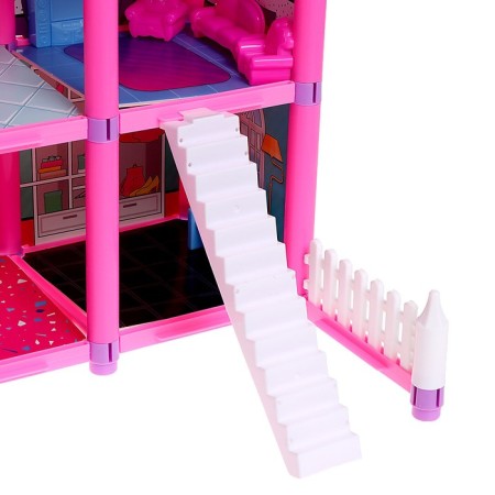 Puppet house "Bright Dream", with accessories-9