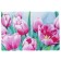 Diamond mosaic on a subframe with a full filling “Bouquet of tulips”, 20 x 30 cm