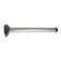 Furniture support, bar, tundra, 60x710 mm, color Satin nickel