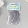 Decorative goose feature "gray" in the shape of a sheet set 40 pcs h = 5-7 cm