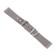 Solomon watch strap, 18 mm, metal, L-20 cm, chrome