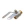 Ball valve "STM" Standard, PN25, internal/outer thread 1 ", lever