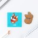 Gift set: notebook and icon "Corgi"