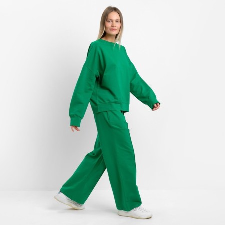 CASE CASE COMPLEMENT (sweatshirt and trousers), green, size 46-48-7