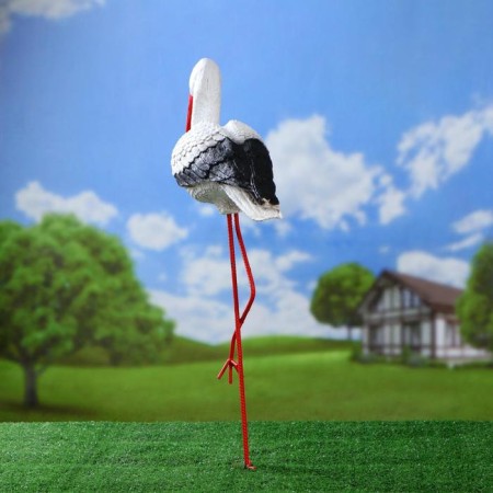 Garden figure "Stork" average 80cm-2