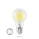 VOLTEGA 5489, 8W, 6x6x10.5 cm lamp, E27, 740lm, 2800k, transparent color