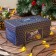 Garland "Network" 2 × 1.5 m, IP44, UMS, dark thread, 192 LED, warm white glow, 220 V