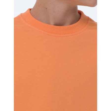 Sweatshirt for boys, height 122 cm, orange color-2