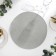 Serving shade "Classic", central-gray, d 38 cm