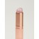 Applicator for lipstick and shine, 8 cm, beige color