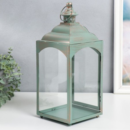 Summary Metal "Lantern - Retro" 14x14x37.5, 11x11x28 cm-5