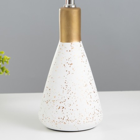 AMBR table lamp E14 40W White-gold-zoloto 23x23x43 cm Risalux-3