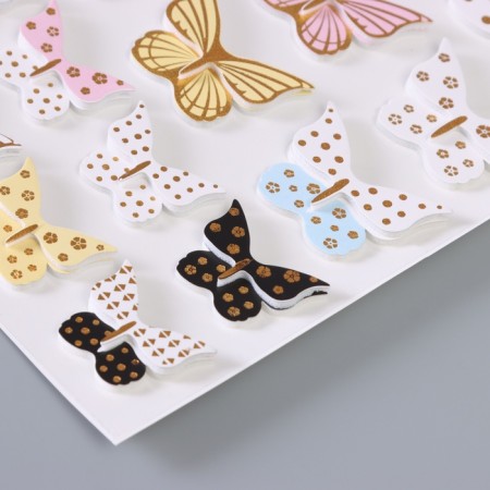 Interior sticker PVC "Two butterflies" 26x15.5 cm-1