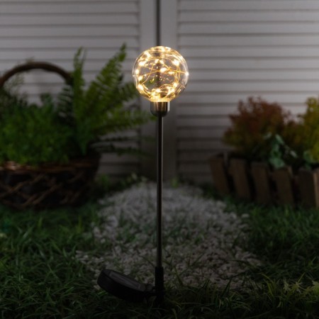 Garden lamp on the sunny battery "Shar", 70 cm, 20 LED, glow warm white