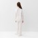 Knitted children's suit (sweater and trousers) minku, milk color, height 152 cm