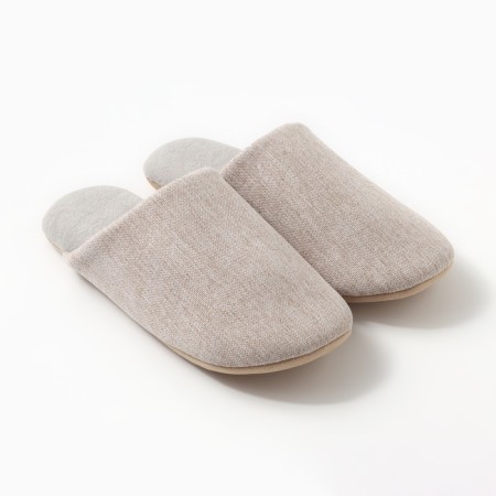 Male slippers, eco size 42-43, beige color-6