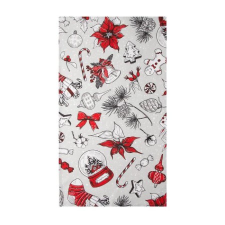 Towel "Dolyana" New Year's mood 40x70 cm, 100% cotton, 164 g/m2-1