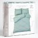 Bed linen Ethel Duet Mint Stripes 143x215 cm-2pcs, 220x240cm, 70x70cm-2pcs, 100% cotton, Poplin
