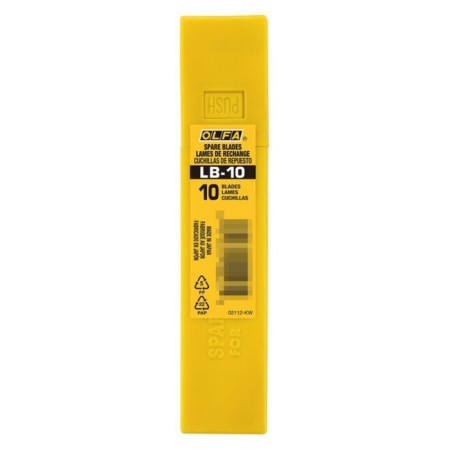 Blade for knives OLFA OL-LB-10, 18 mm, 10 pcs.-1