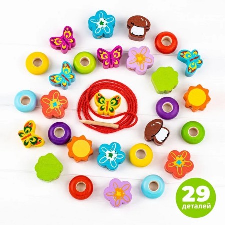 Counting material “Beads. Polyanka ", 29 details-2