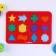Frame-Lessh M. Montessori "Geometric figures 3"