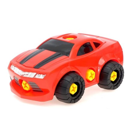 Design machine "Mega Robot", 3 in 1, with a light screwdriver, works from batteries-8