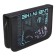 Penal 1 section, 130x200, folding bar, laminated cardboard, for a boy, black, Seventeen