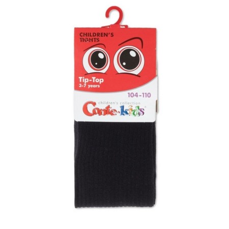 Колготки детские в рубчик Conte Kids Tip-Top, рост 152-158 см, цвет чёрный-2
