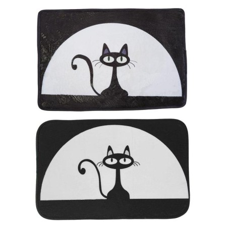 Bath and toilet mat “Black cat”, 40 × 60 cm, color mix-7