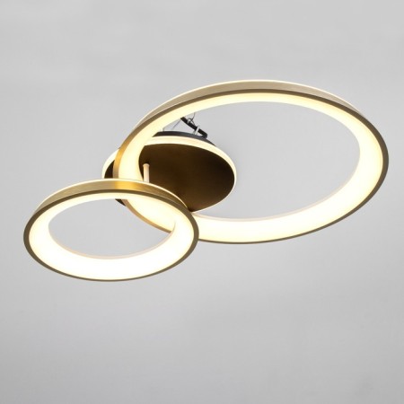 Causteen with PDD "Anello" 2xled 3000-6000k 184W black and gold 86x60x16 cm Bayerlux-1