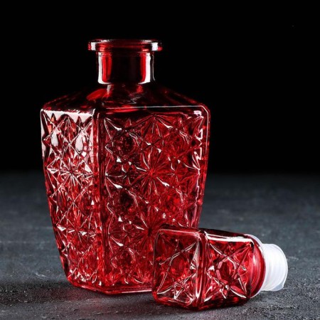 Glass -rod "Gallery. Snowflakes ", 450 ml, color mix-1