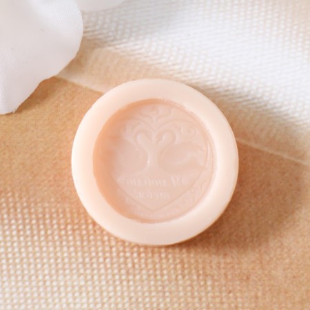 Mold Silicon Coin "I love you" 2.5x2.5x1 cm-1