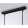 Suspended Ambrella Light, Modern, TR303244, 4HE27, black color, chrome