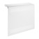 The screen for the Zein Delta-Max cast-iron radiator, 690x610x160 mm, 7 sections, metal, white