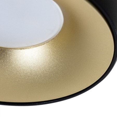 Ass-built Lamp Heze A66666PL-1BK, GU10, 35 W, 10x3.2x3.2 cm, Black, Black, Golden-2