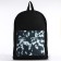 School Youth Backpack "Tidai", 33x13x37, lightning department, n/pocket, black