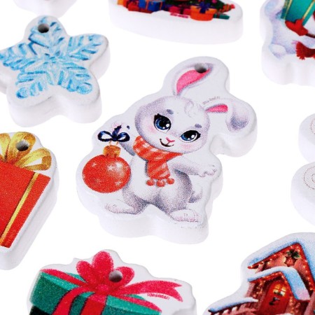 New Year's pendants "New Year! Christmas mood"-3