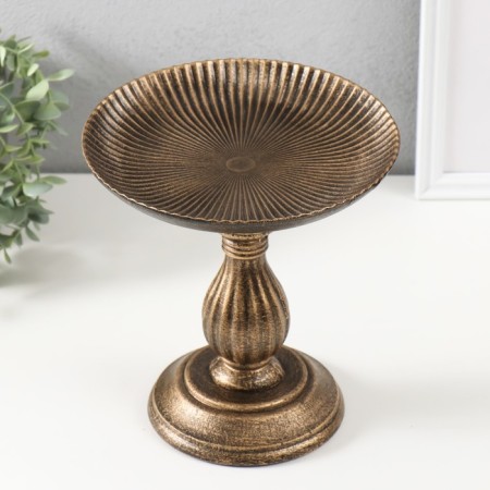 Souvenir tree stand "Palermo" Black with a patina 19.5x19.5x20 cm