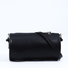 Bag Cross-Bodi with a zipper, black color