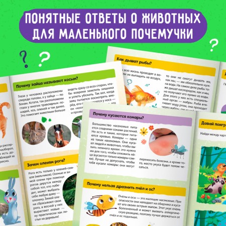 The book is the teaching “Prechichki: about animals, birds and bugs”, 16 p.-2