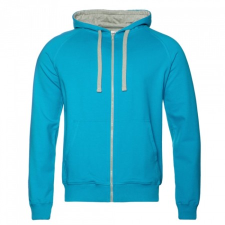 Male sweatshirt, size 56, turquoise color